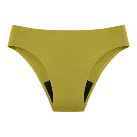 VNKIDY Classic Women Swimwear Menstrual Swimming Trunks Leak Proof 4 Layer Menstrual Underwear High Flow Mesh Underwear Fast Water Absorption Underwear Oversized Underwear Solid Color Summer Autumn