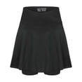 thumbnail image 1 of VNKIDY Girls Kids Cross Wrap High Waist Solid Built In Shorts Skort Quick Dry Flared Mini Skirt Stretch Athletic Tennis Sports Skirts For Little Kids Stylish Bottoms 6-7 Years, 1 of 8