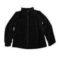 thumbnail image 1 of VNKIDY Girls Tops Casual Blouse Long Sleeve Ruffle Trim Shirt Loose Fit Spring Summer Top For Kids With Stand Collar Soft Tops, 1 of 4