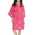 thumbnail image 1 of VNKIDY Kids Bathrobe Summer Clothes Sets Girl Colorful Printed 3/4 Sleeve O-Neck Baby Kimono Coats Robes Children Sleepwear Girls Coats Jackets Outfits Sets Boho, 1 of 9