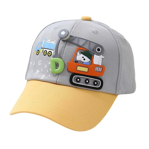 VNKIDY Kids Caps Children Fashion Baseball Cap With Cartoon Embroidery Boys Girls Adjustable Sun Hat For Casual Daily Wear Lovely Headwear