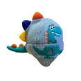 thumbnail image 1 of VNKIDY Kids Hats Children Winter Knitted Hat with Cute Dinosaur Design 3D Dinosaur Tail Colorful Spikes For Boys Girls Cold Weather Trendy Headwear, 1 of 4