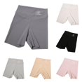 thumbnail image 1 of VNKIDY Kids High Waist Seamless Solid Stretch Bike Shorts Summer Regular Fit Quick Dry Soft Athletic Undershort Pants For Boys Girls Trendy Bottoms 8-9 Years, 1 of 5