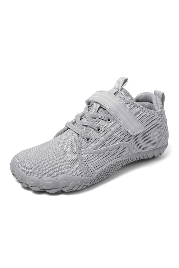 Kids Sneakers Boys Girls Solid Color Breathable Mesh Sneakers Anti Skid Flat Sole Lightweight Athletic Sho For Children Outdoor Wear Fashionable Footwear