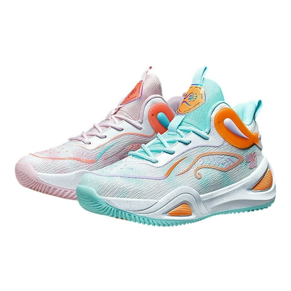 VNKIDY Kids Sneakers Boys Girls Versatile Basketball Running Shoes Youth Children Breathable Soft Sneakers Suitable For Athletic PerFormance Casual Footwear