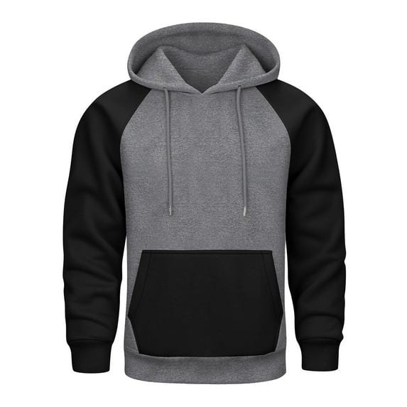 VNKIDY Men Color Hoodie Pullover Sweatshirt Fall Winter Casual Sportswear Stylish And Comfortable Design Male Long Sleeve Autumn Streetwear Comfort