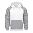 thumbnail image 1 of VNKIDY Men Color Hoodie Pullover Sweatshirt Fall Winter Casual Sportswear Stylish And Comfortable Design Male Long Sleeve Autumn Streetwear Relaxed Fit, 1 of 7