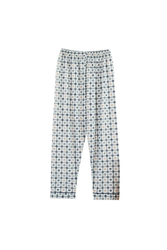 Men's Loungewear Multiple Patterned Sleep Pants Elastic Waist Relaxed Fit Soft Loungewear For Casual Daily Home Relaxation Activities Casual Homewear