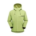 thumbnail image 1 of VNKIDY Women Casual Jackets Casual Hooded Jacket Windproof Lightweight Outerwear For All Seasons Comfortable Stylish Long Sleeve Stand Collar Basic Coat Cute Tops, 1 of 5