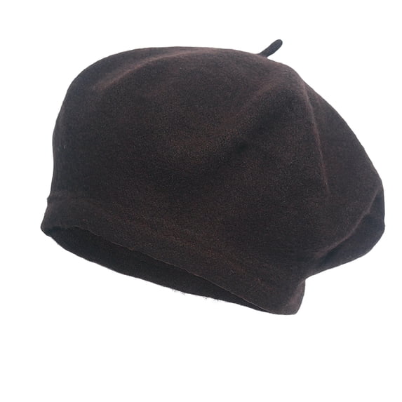 VNKIDY Womens Beret Hat Solid Color Artist Cap Soft Warm Breathable Hat For Cold Weather Daily Casual Wear Versatile Headwear
