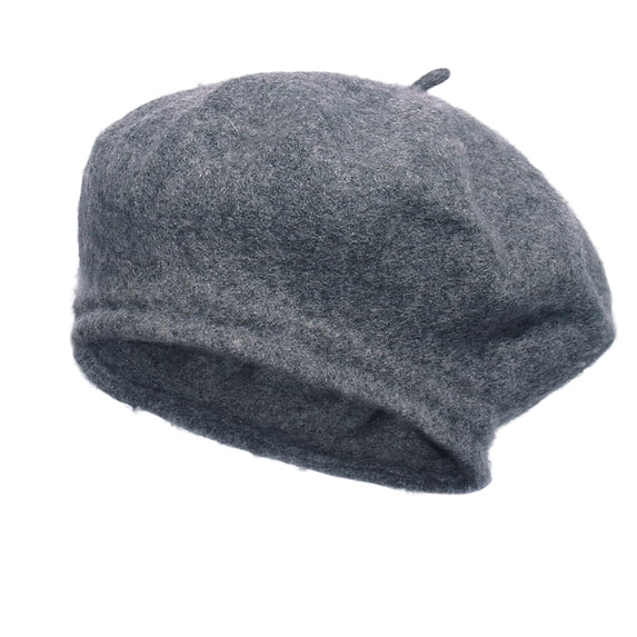VNKIDY Womens Beret Hat Solid Color Classic Artist Cap Soft Warm Breathable Hat For Autumn Winter Daily Wear Casual Outings Leisure Headwear