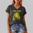 thumbnail image 1 of VNKIDY Womens Retro Dolly Shirt Short Sleeve Parton Memorial T-Shirts Country Legend Graphic Tees Vintage Country Music Festival Loose Fit Tops For Women,Size XXXL, 1 of 5