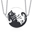 thumbnail image 1 of VNOX Matching Necklace for Couples, Personalized Yin Yang Pet Pendant Necklace, Boyfriend and Girlfriend Promise Couples Necklaces for Him and Her, Relationship Jewelry Gift for Couples Best Friends, 1 of 4