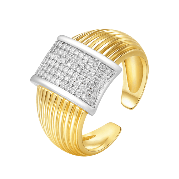 VNOX New 2026 Unisex for Luxury Design Charm Open Rings Adjustable Male Female Couples Finger Decoration Jewelry with You Accessories Trendy Creative Women and Men