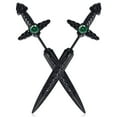 thumbnail image 1 of VNOX Sword Earrings for Men Women, Stainless Steel Gothic Dagger Celtic Knot Irish Studs Earrings, Cool Punk Hip Pop Cubic Zirconia Dangle Goth Screw Spike Earring Jewelry, 1 of 5