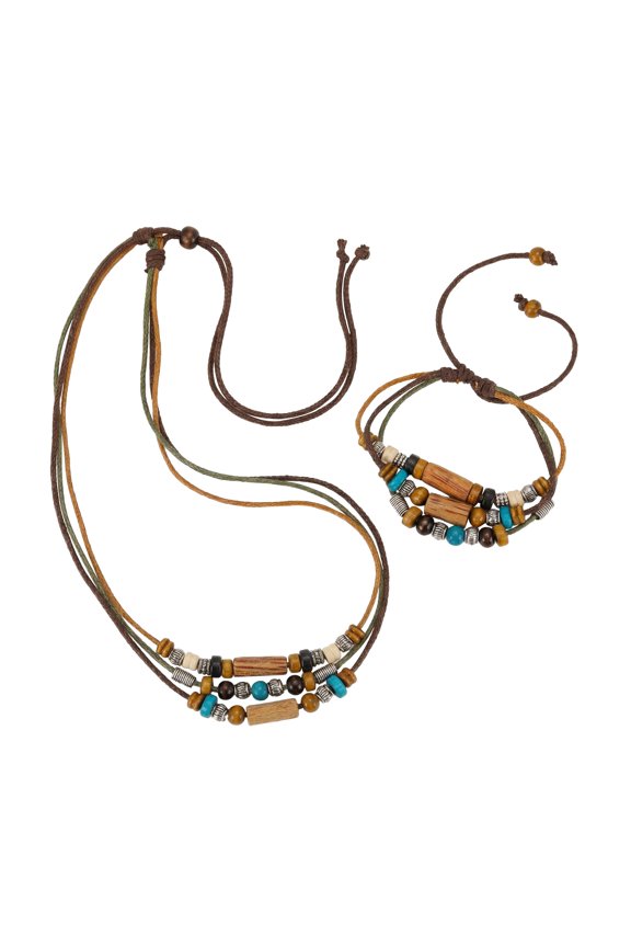 Classic Alloy Jewelry Set, Silver Color, Lightweight, Fashionable, Durable for Men, Complete Matching Fashion Accessories