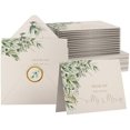 thumbnail image 1 of VNS Creations 100 Thick & Sturdy Blank Wedding Thank You Cards With Envelopes. 4x6 Inches Wedding Thank You Notes. Includes High Quality Stickers To Seal New Mr. & Mrs. Thank You Wedding Cards, 1 of 6