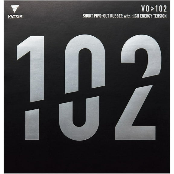 VO > 102 Short Pips - Pips Out Table Tennis Rubber