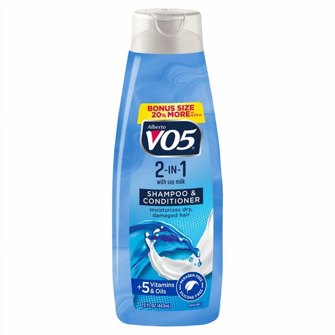 VO5 - 2 IN 1 - With Soy Milk - Shampoo & Conditioner - 15 FL