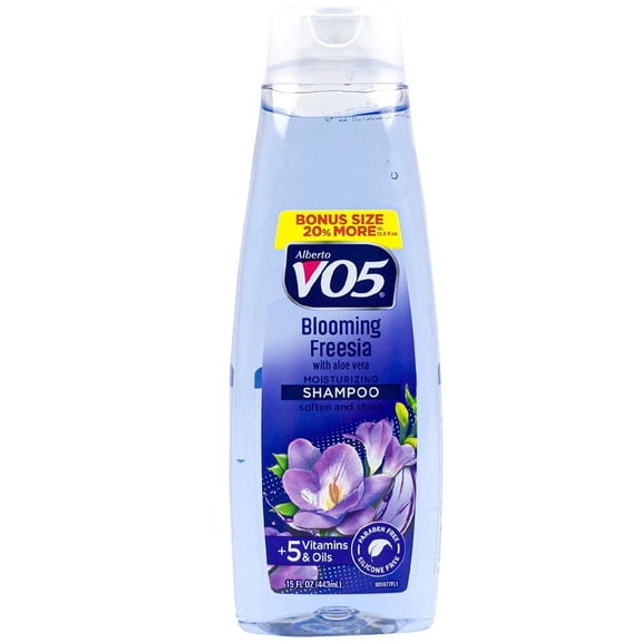 VO5 Blooming Freesia Moisturizing Shampoo, 15 Oz.,Pack of 2