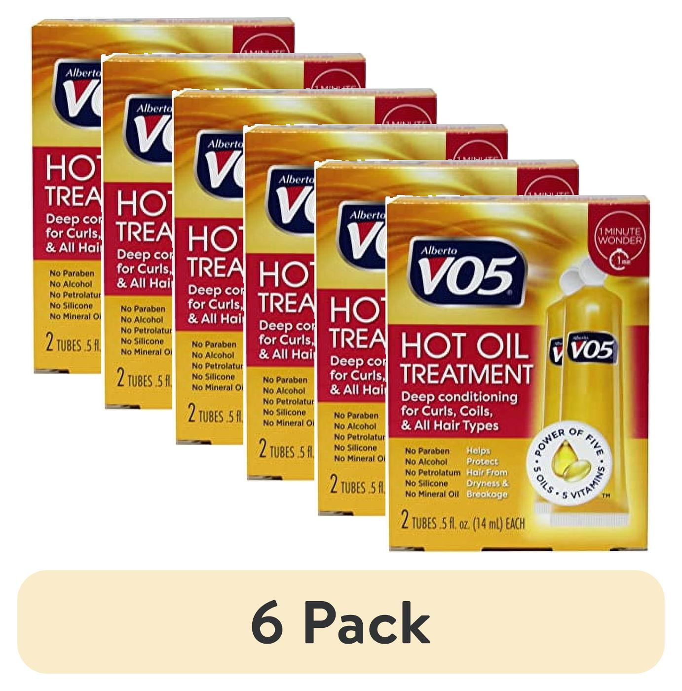 Vo5 Image (6 pack) VO5 Hot Oil Therapy Moisturizing Treatment 2 ea - Walmart.com