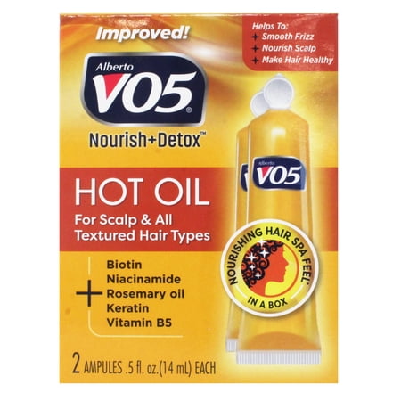 Alberto VO5 Hot Oil Weekly Intense Conditioning Treatment 2 count 0.5 fl oz Each