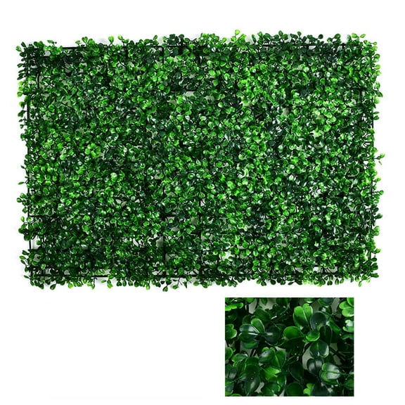 VOAVEKE Artificial Grass,Fake Grass,Green Plant Wall Simulation Plant Wall Decoration Living Room Interior Background Flower Wall Green Wall Hanging Plastic Fake LawnDoor Fence Fence Protection