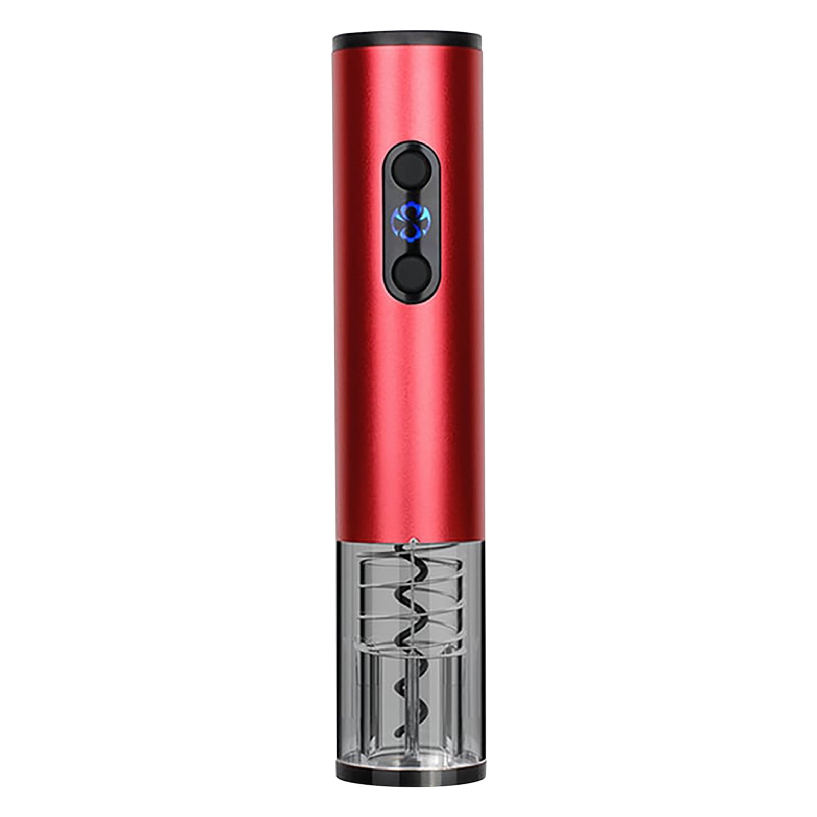 VOAVEKE Bottle Opener,Classic Aluminum Alloy Automatic Electric Red