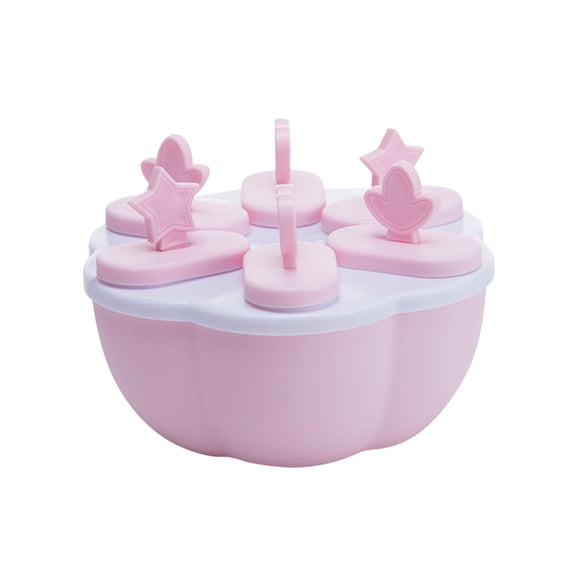 VOAVEKE Ice s,Tray,Mold,Tray Mold,14 Ice s,2022 New Homemade Popsicle Box With Base With Handle 8 Popsicle Box Ice Cream Ice Box