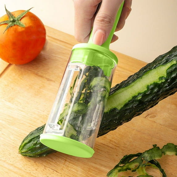 VOAVEKE Kitchen Gadgets And Utensils,Kitchen Gadgets And Tools,Multi-Function Storage Paring Knife, Fruit And Vegetable Peeler, With Barrel Storage Type Scale Scraper