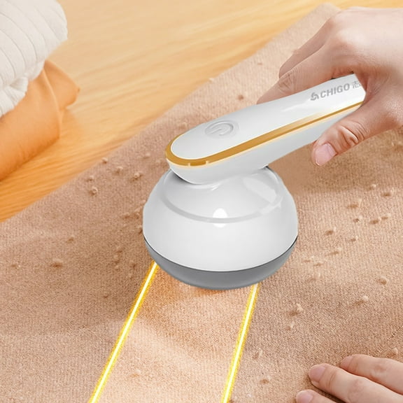 VOAVEKE Lint Remover,Electric Lint Remover For Clothes Furniture Sofa Blanket Bedding, Lint Shaver Sweater Shaver Defuzzer Depiller With 6-Leaf Blades