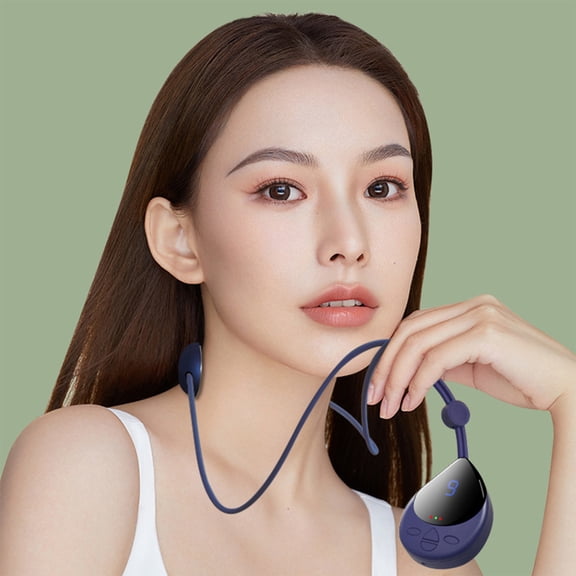 VOAVEKE Massager,Intelligent Neck Massager, Neck Massager With Heat , Smart Neck Pendant , 4 Modes 9 Level Massage Deep Tissue For Neck Relaxing, For Mom,