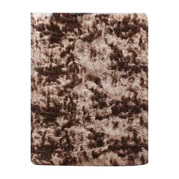 VOAVEKE Rug For Living Room,Throw Rugs,Solid Color Plush Carpet, Thickened Silk Wool Living Room Carpet, Bedroom Carpet In Stock