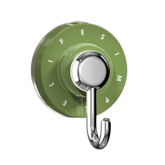 VOAVEKE Shower Caddy, Shower Organizer, Bathroom And Toilet Non Perforated Rotating Suction Cup Hook