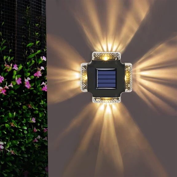 VOAVEKE Solar Lights Outdoor,Solar Lights,Outdoor Solar Lights Light Sensor Outdoor Lights Solar Lights Outdoor Rainproof Outdoor Solar Lights For Courtyard Terrace Garden Garage