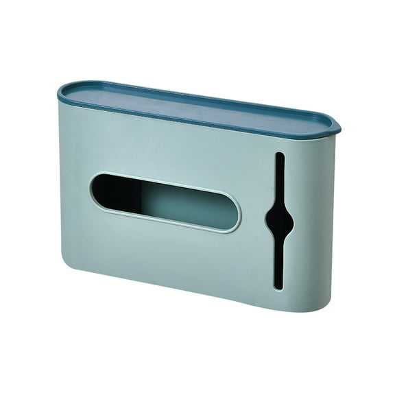 VOAVEKE Trash Bags, Garbage Bags, Wall Mount Garbage Bag Dispenser Storage Box Kitchen Plastic Storing Rack For Easy To Your Bags