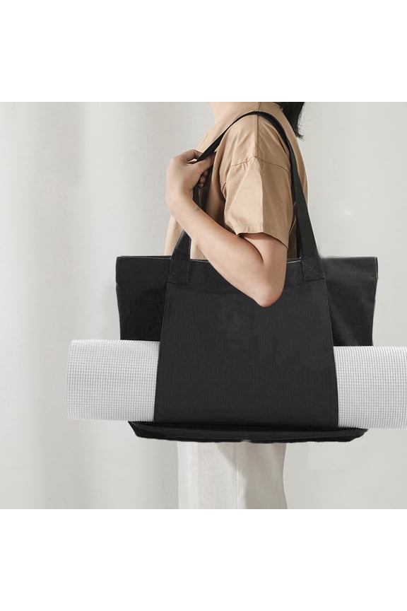 Valentines Day Gifts, Valentines Day Decorations, Canvas Tote Bag With Yoga Mat Weight-bearing Pocket, Suitable For Office, Workout, Pilates, Travel, Beach And Gym Use Tote Bag