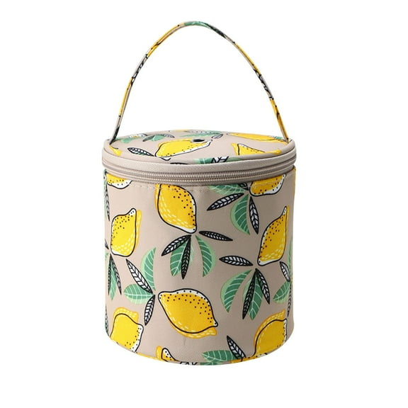 VOAVEKE Valentines Day Gifts, Valentines Day Decorations, Wool Bag Storage Organizer Yarn Storage Bag Knitting Bag Portable Yarn Holders Carry Case Storage For Crochet Hook Travel Crochet Hook