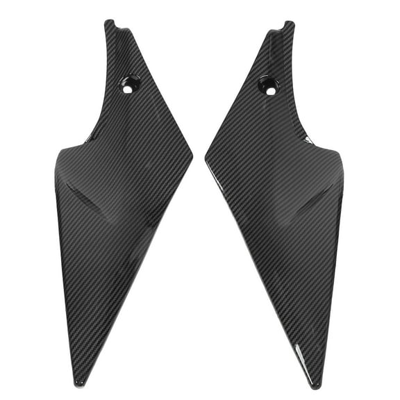 VOBOR 2pcs Gas Tank Side Fairing Left Right Replacement for GSX‑R 600 750 2006‑2007 Gas Tank Panel Cowl(Carbon Fiber)
