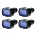 thumbnail image 1 of VOBOR 4pcs Car Voltmeter LED Digital Display Battery Voltage Monitoring Detector, 1 of 8