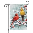 thumbnail image 1 of VOCHIC Winter Garden Flag 12x18 Double Sided, Burlap Vertical Small Snow Cardinal Garden Flag Farmhouse Yard Outdoor Winter Decor, 1 of 7