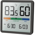 thumbnail image 1 of VOCOO Humidity Gauge Indoor Thermometer - Digital Indoor Humidity Sensor Room Thermometer with Temperature Humidity Monitor, Accurate Hygrometer Temp Meter for Home Greenhouse Wine Cellar, 1 of 11