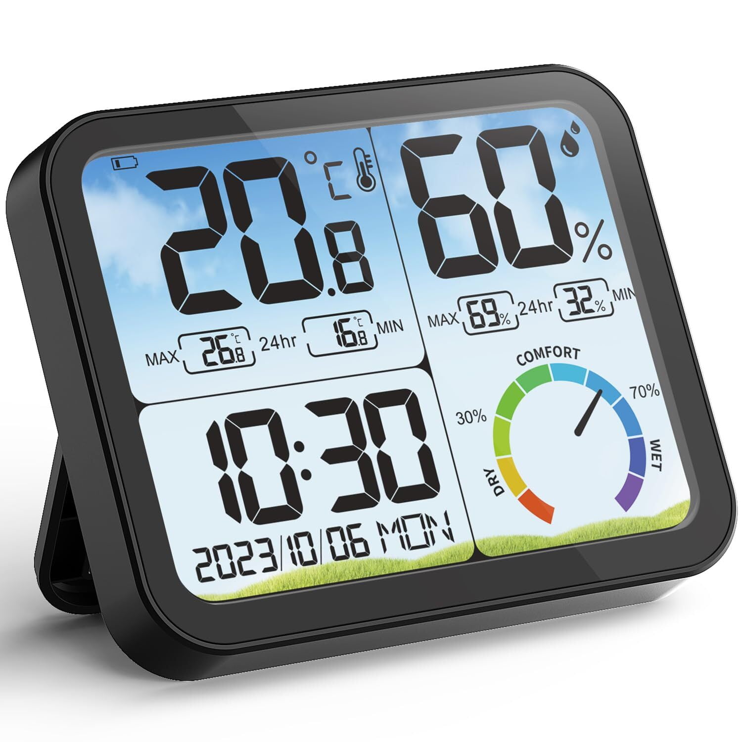 Humidity Gauge Indoor Thermometer Hygrometer Humidity Meter – Forensics  Detectors