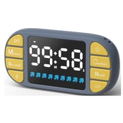 VOCOO Digital Kids Timer, Game Console Design, Large LED Display, Magnetic Countdown Count up Timer for Cooking Classroom Homework Exercise