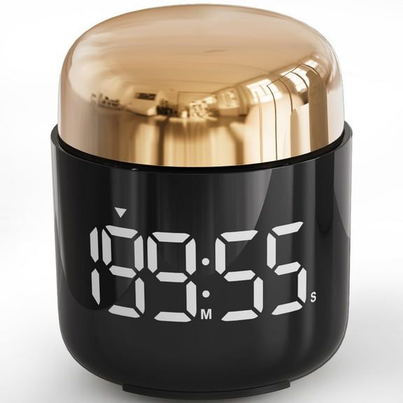 VOCOO Digital Kitchen Timer with Countdown Countup Gold