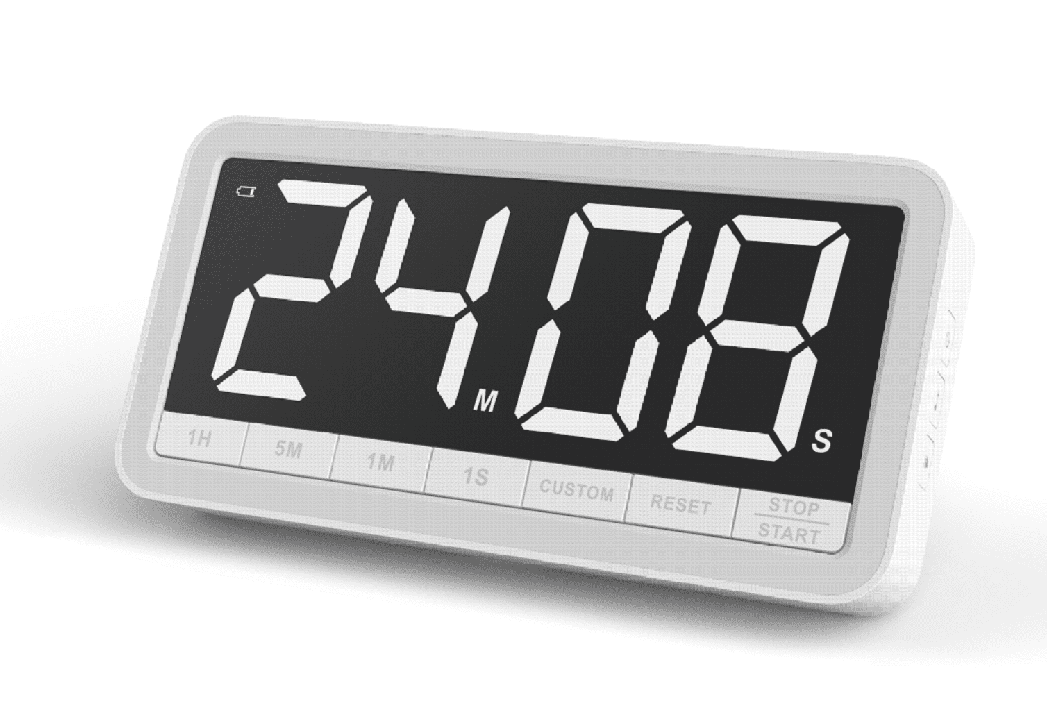VOCOO Timer da Cucina Digitale: Timer Magnetico per il conto alla Rovescia  con ampio Display a LED, Volume Regolabile, Facile da Usare per i Bambini  (Batterie Incluse) (bianco) : : Casa e