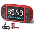 thumbnail image 1 of VOCOO Digital Timer Kitchen Tools Countdown Count Up Magnetic Timer 3.6inch LED Display Multifunctional Timer, Batteries Included, 1 of 13