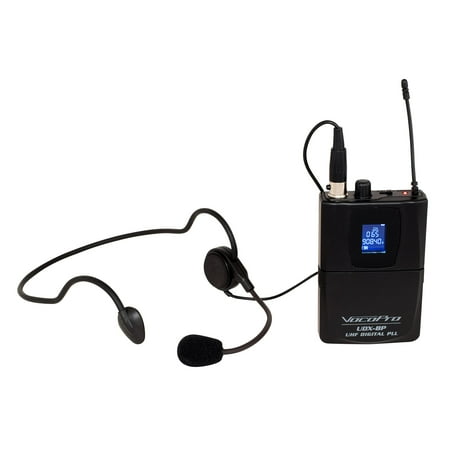 VOCOPRO | UDX-BP Professional Digital PLL Wireless Bodypack Transmitter with Headset Microphone