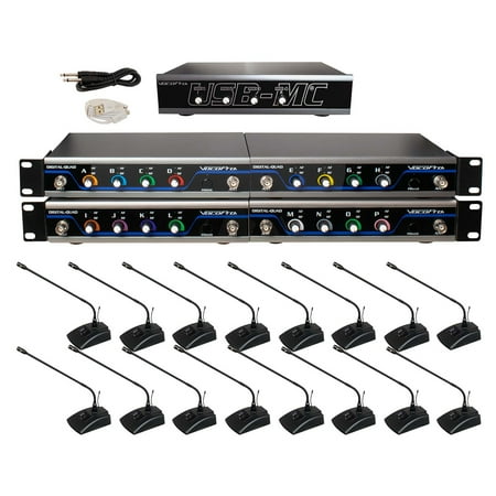 VocoPro Wireless Microphones and Transmitters, USB-Conference 16
