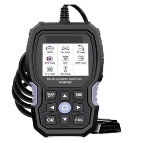 VOD700 OBD2 Scanner For Car Code Reader Diagnostic Scan Tool ABS Bding Injector Oil ,Accurate Readings